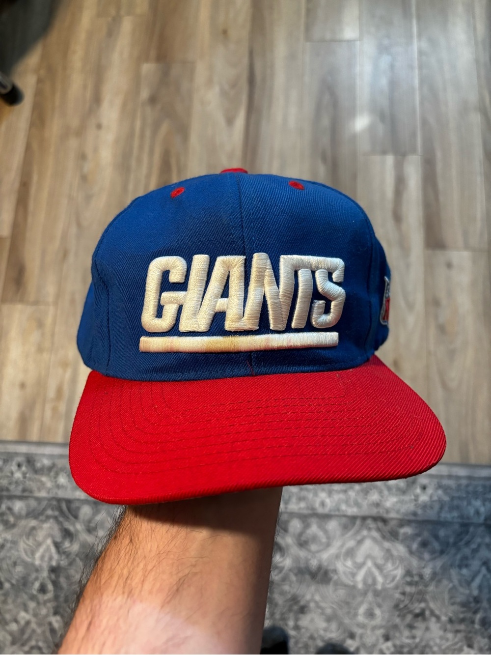 SnapBack New York Giants Mitchell and Ness NFL Vintage Hat